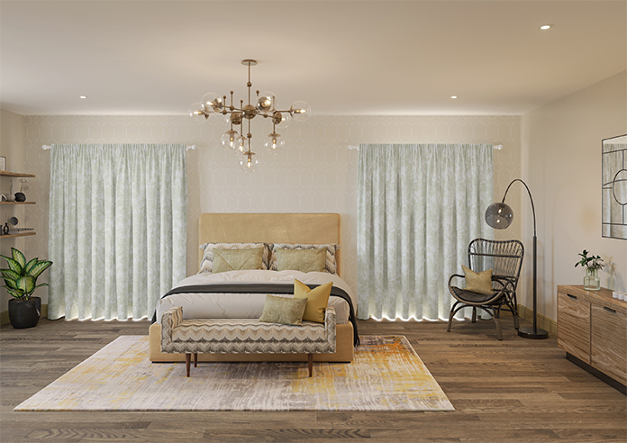 Maui, Pistachio - Made to Measure Curtains - Image 8